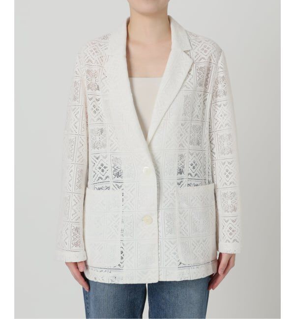 Spick and Span「レースジャケット」|テーラードジャケット|