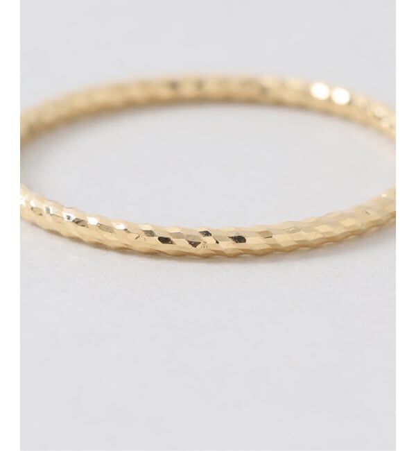 Lilas by Spick&Span「シャインカットリング K18」|リング|