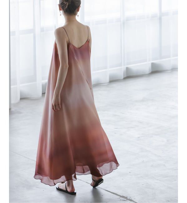 NOBLE「ビーナスベルトフレアキャミワンピース」|ワンピース|