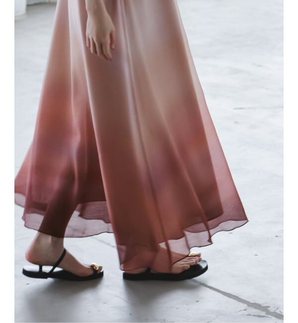 NOBLE「ビーナスベルトフレアキャミワンピース」|ワンピース|