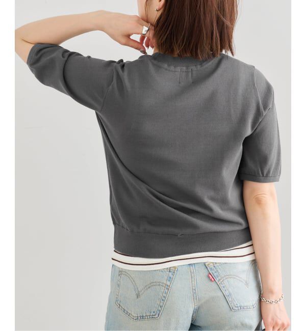 U by SPICK&SPAN「《予約》UVカット ウォッシャブルサマーニット」|ニット・セーター|