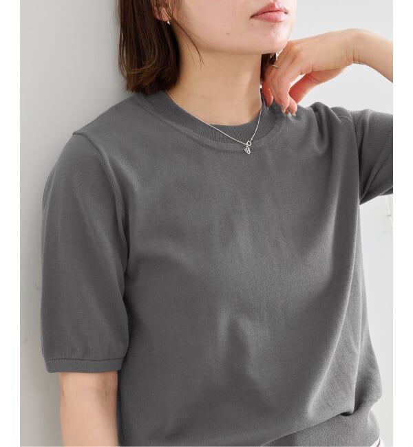 U by SPICK&SPAN「《予約》UVカット ウォッシャブルサマーニット」|ニット・セーター|