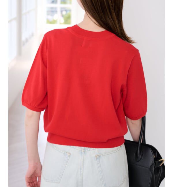 U by SPICK&SPAN「《予約》UVカット ウォッシャブルサマーニット」|ニット・セーター|