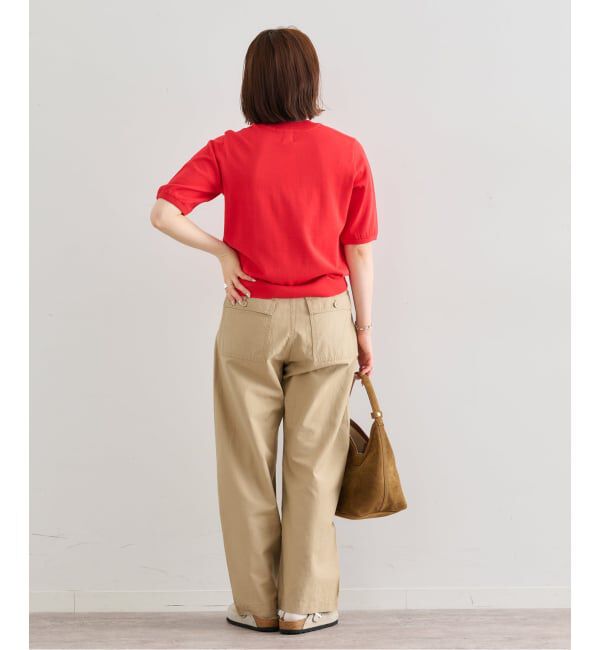 U by SPICK&SPAN「《予約》UVカット ウォッシャブルサマーニット」|ニット・セーター|