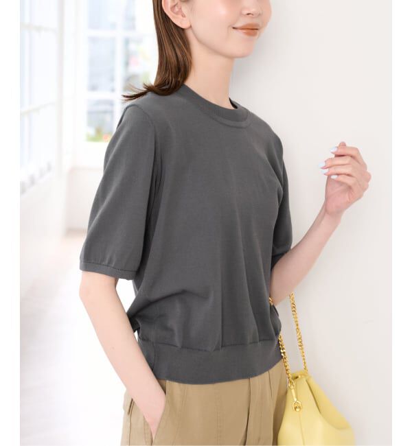 U by SPICK&SPAN「《予約》UVカット ウォッシャブルサマーニット」|ニット・セーター|