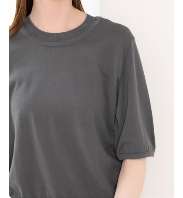 U by SPICK&SPAN「《予約》UVカット ウォッシャブルサマーニット」|ニット・セーター|