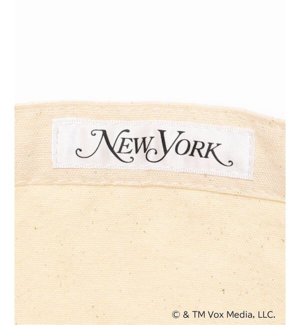U by SPICK&SPAN「《予約》New York Magazine ロゴトート」|トートバッグ|