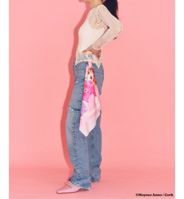  「LE TALON&times;HAPPY MANIAコットンハンカチ」|ハンカチ|