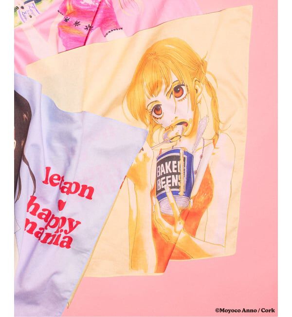  「LE TALON&times;HAPPY MANIAコットンハンカチ」|ハンカチ|イエロー