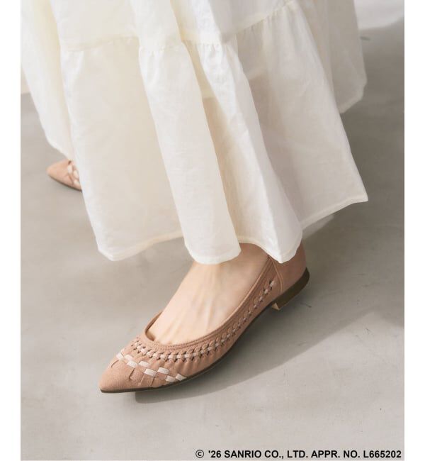  「Sanrio characters&times;LE TALON ポインテッドサシメッシュフラット」|その他|