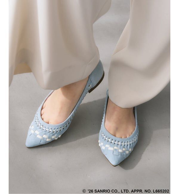  「Sanrio characters&times;LE TALON ポインテッドサシメッシュフラット」|その他|