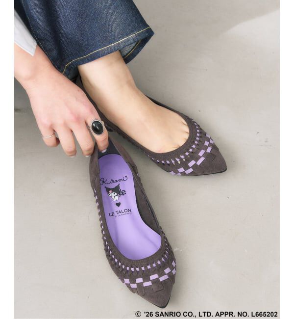  「Sanrio characters&times;LE TALON ポインテッドサシメッシュフラット」|その他|