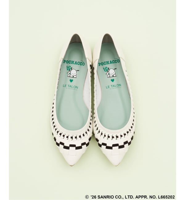  「Sanrio characters&times;LE TALON ポインテッドサシメッシュフラット」|その他|ナチュラル