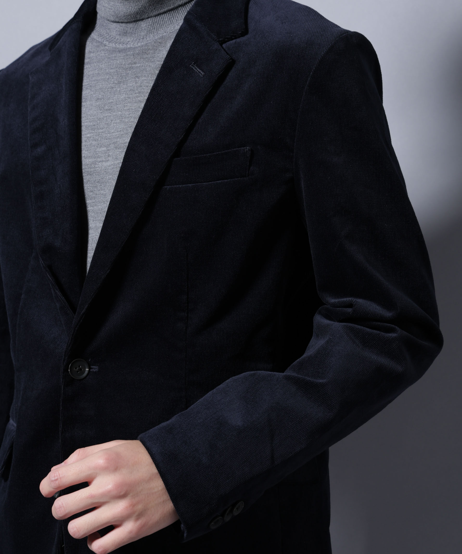 nano･universe「「Damerino」コットンコーデュロイストレッチセットアップ」|スーツ|