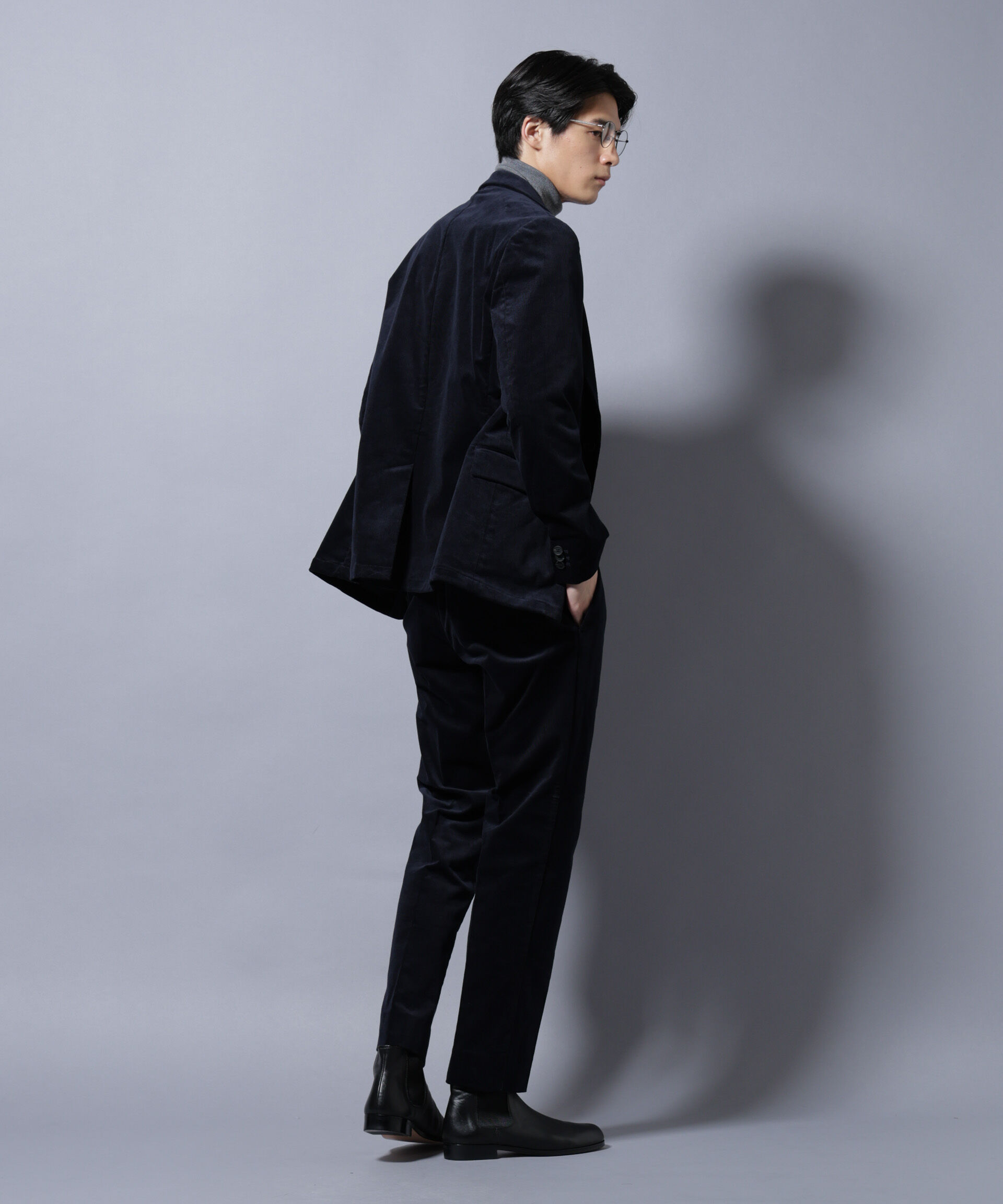 nano･universe「「Damerino」コットンコーデュロイストレッチセットアップ」|スーツ|