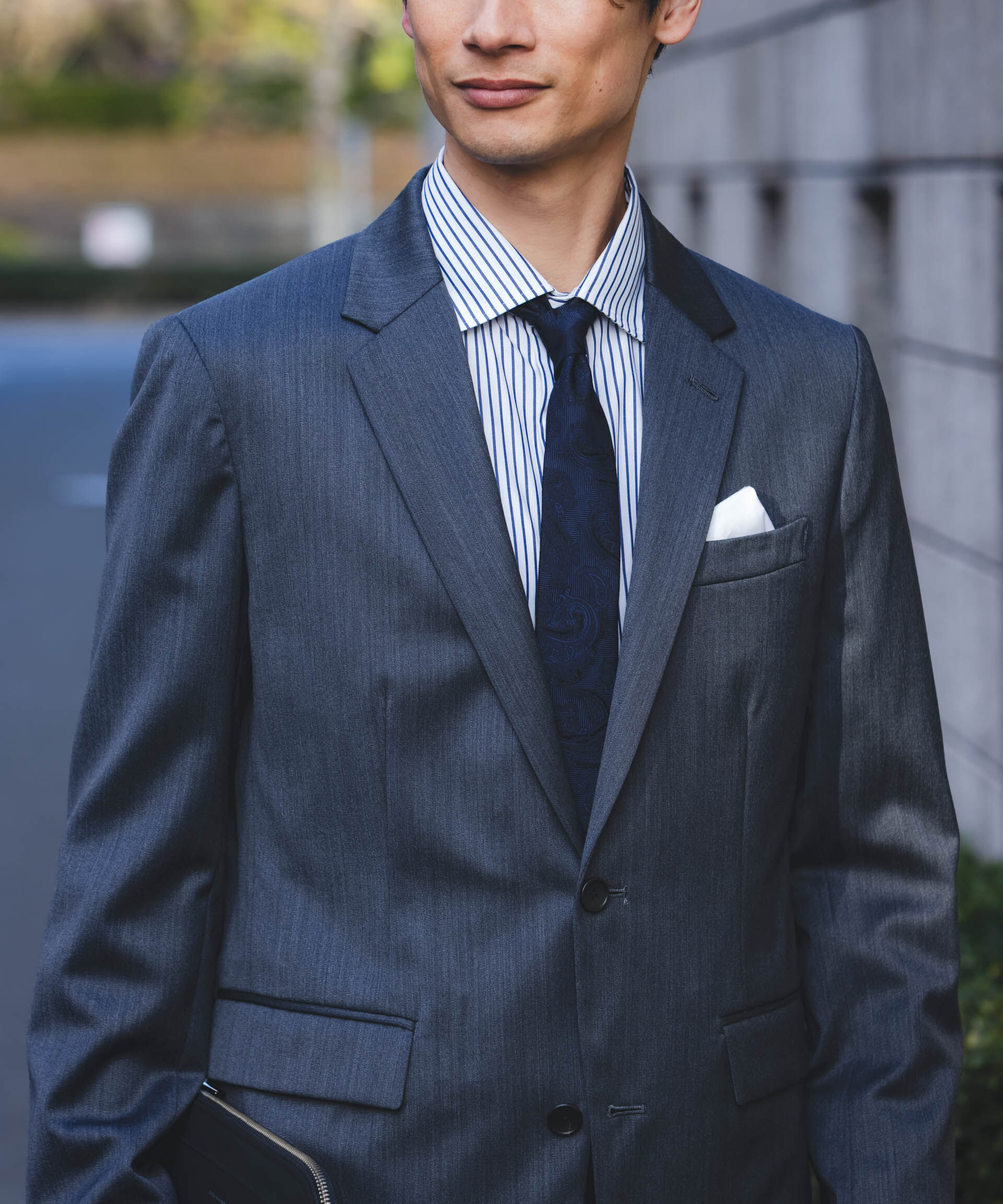 nano･universe「｢Damerino Select｣ ウールシルクベネシャンジャケット(セットアップ可)」|スーツ|