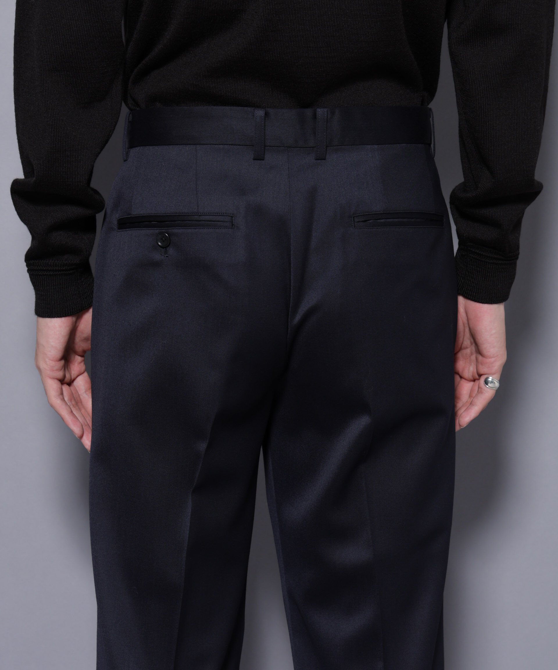 nano･universe「「Damerino Select」ウールシルクベネシャンパンツ（セットアップ可）」|スーツ|