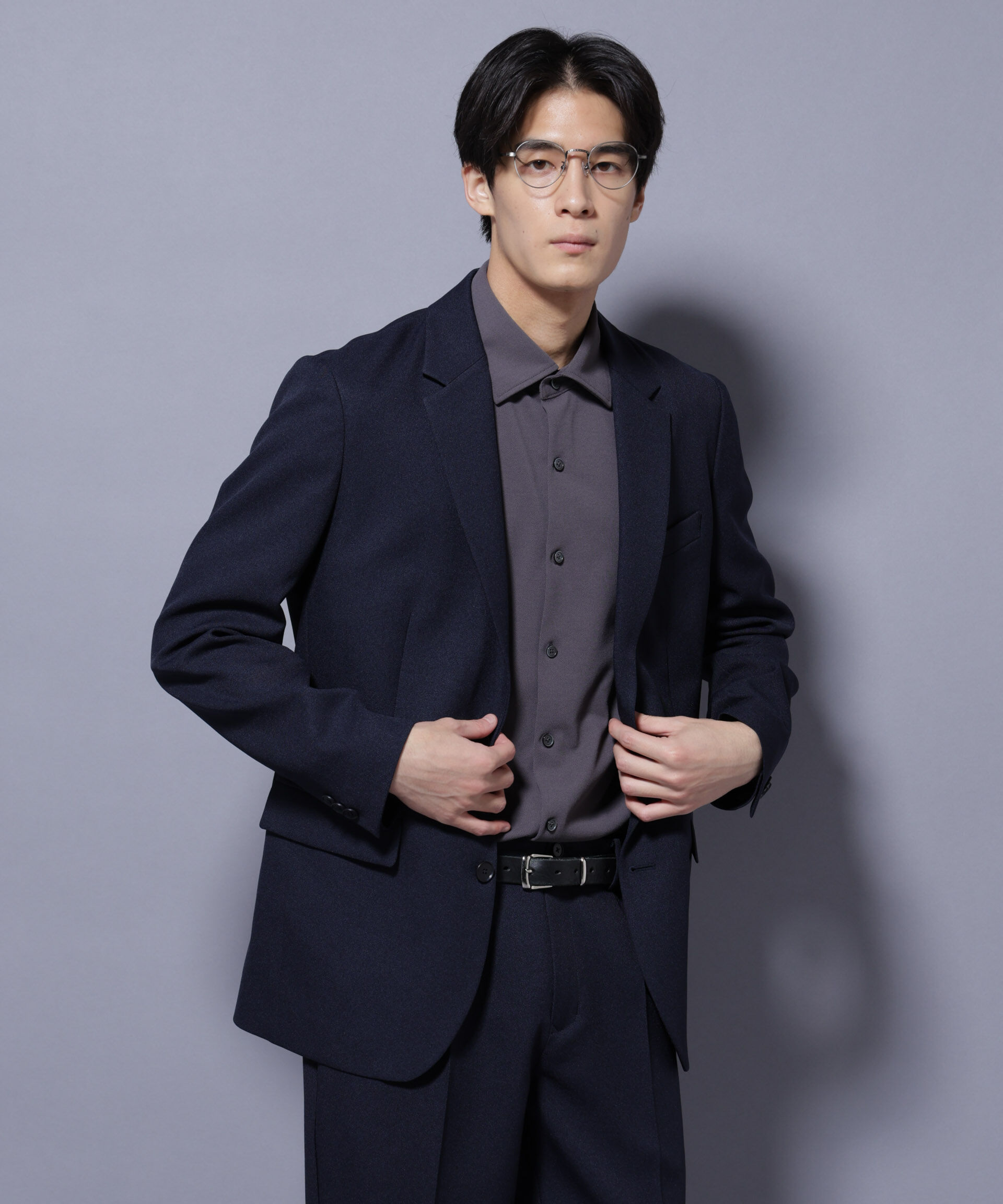 nano･universe「「Damerino」LANATEC(R) メランジツイルセットアップ」|スーツ|