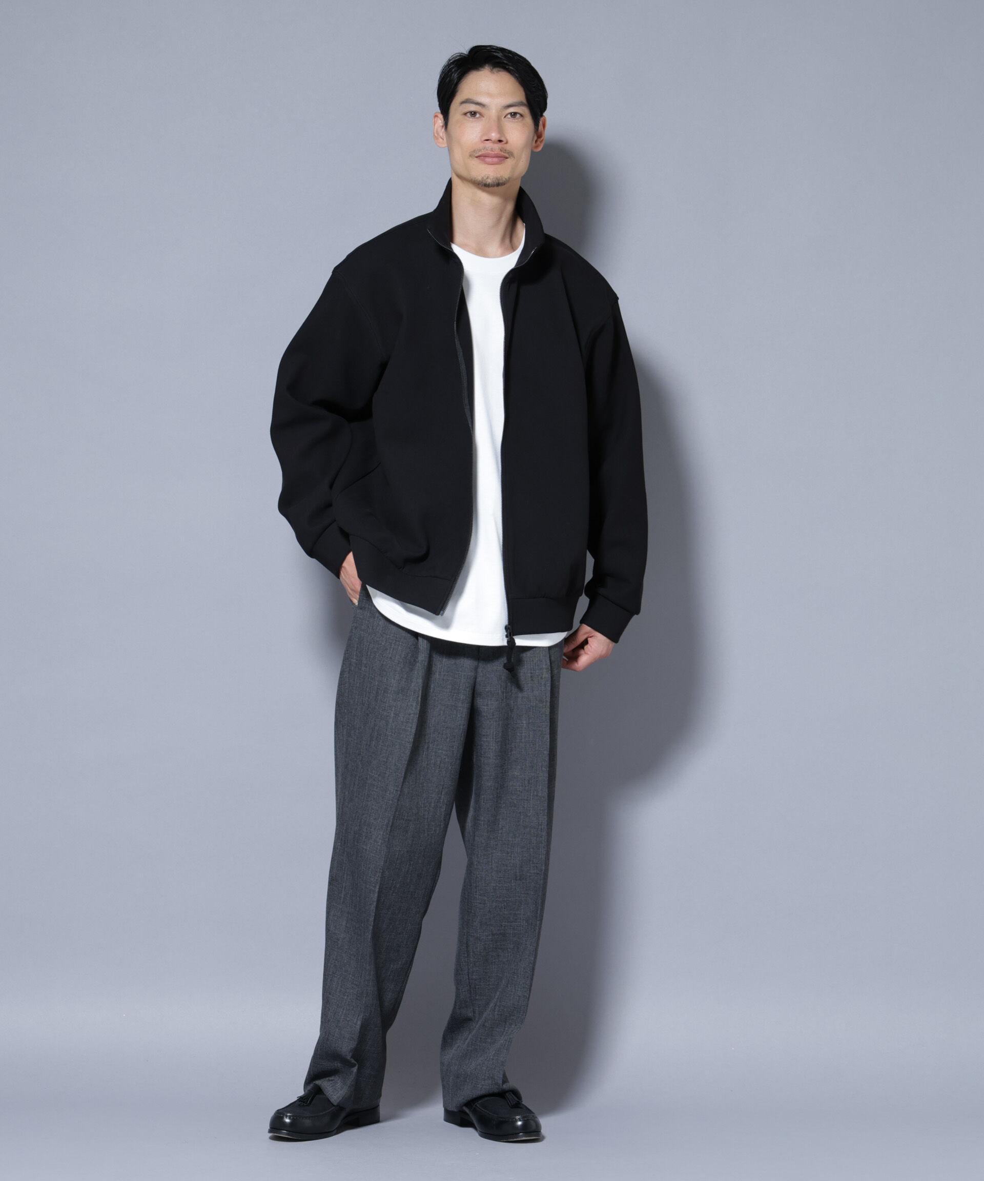 nano･universe「Anti Soaked(R) 汗染み防止 クルーネックレギュラーシルエットTシャツ」|Tシャツ・カットソー|