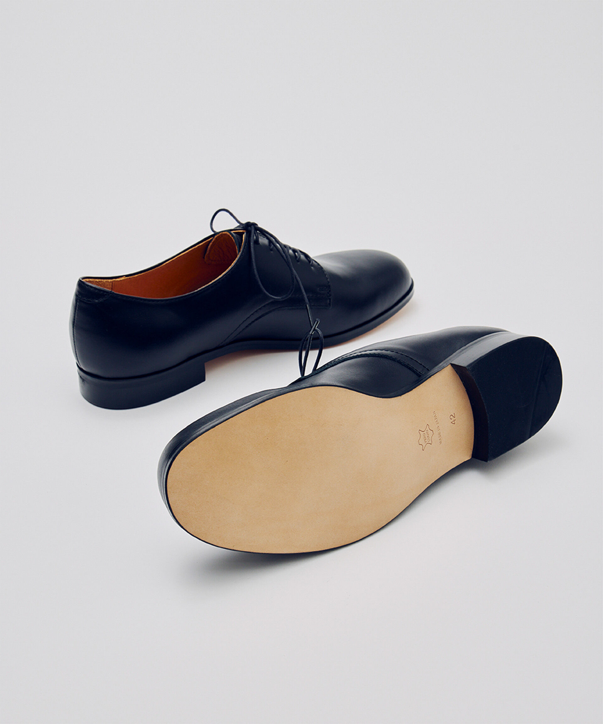 nano･universe「PADRONE THE STANDARD LINE/別注 DERBY PLAIN TOE/プレーン トゥ」|ビジネス・ドレスシューズ|