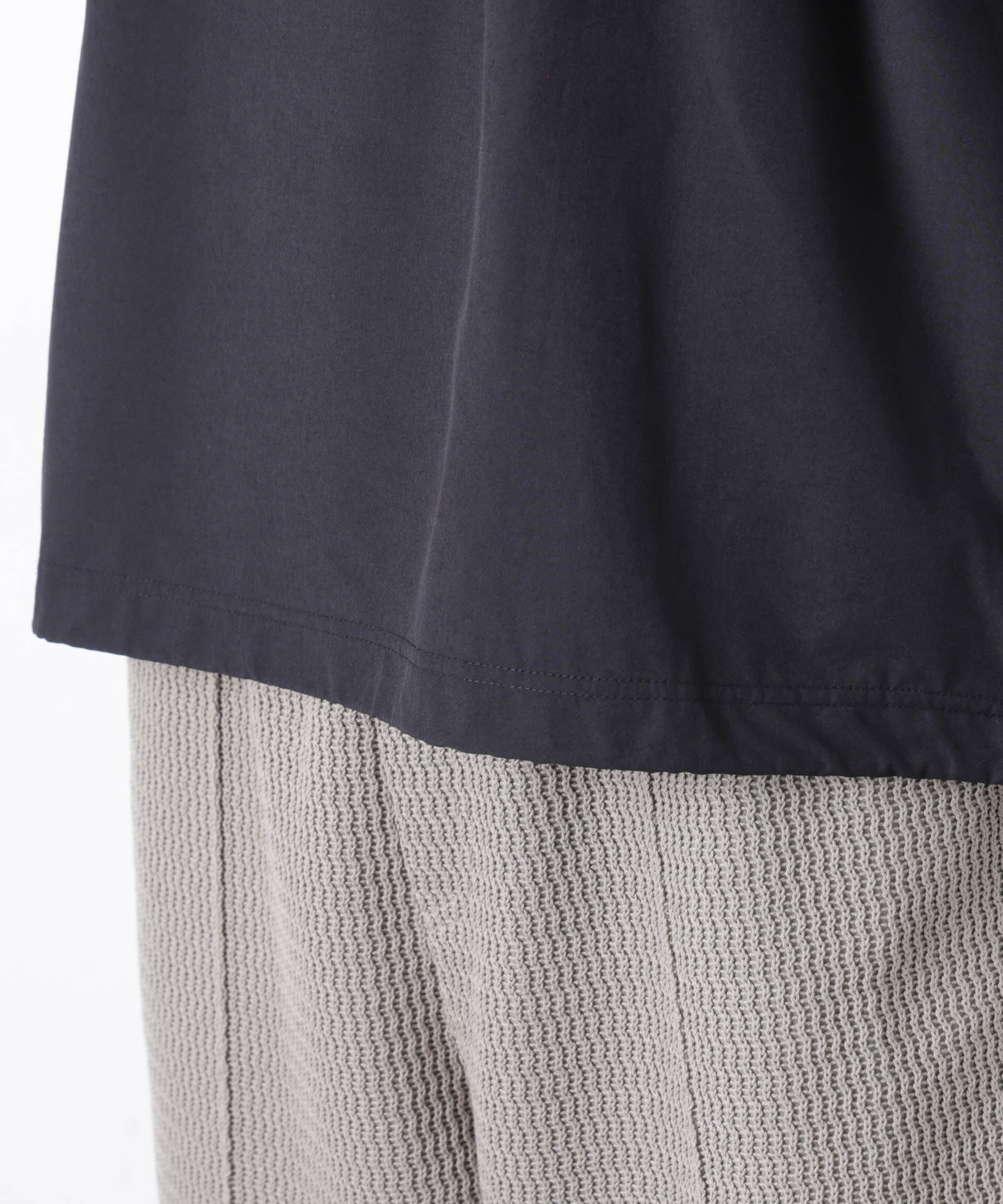 nano･universe「ストレッチワイドプルオーバー Tシャツ半袖（セットアップ可）」|Tシャツ・カットソー|