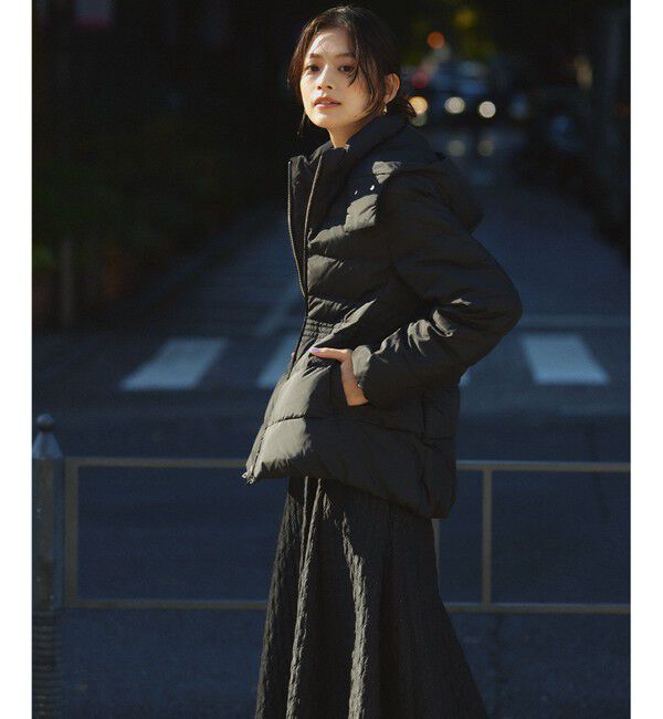 組曲「【洗える・2WAY】ライトタフタショートダウン」|ダウン|