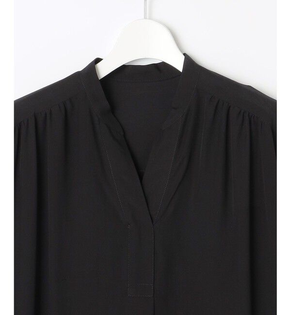 自由区「【定番人気・新色追加・1枚でサマになる】リヨセルポプリンシャツ ワンピース」|ワンピース|