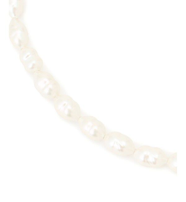 23区「【APPLAUDIR】ガラスパール チェーンコンビ ネックレス」|ネックレス|