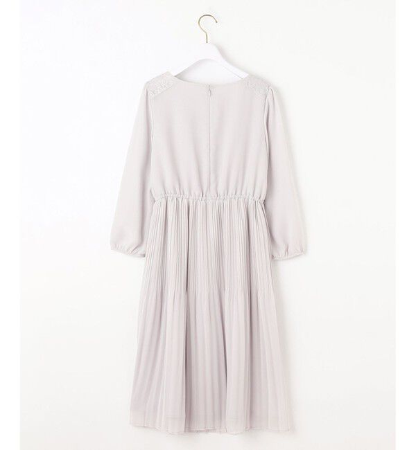 any SiS「【洗える】フェミニンプリーツ ワンピース」|ワンピース|
