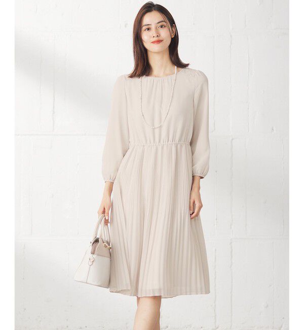 any SiS「【洗える】フェミニンプリーツ ワンピース」|ワンピース|ﾗｲﾄﾍﾞｰ