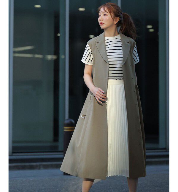 ANY SIS「【2WAY】テーラードジレ ワンピース」|ワンピース|