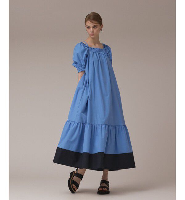 Diagram「ギャザーロングワンピース」|ワンピース|