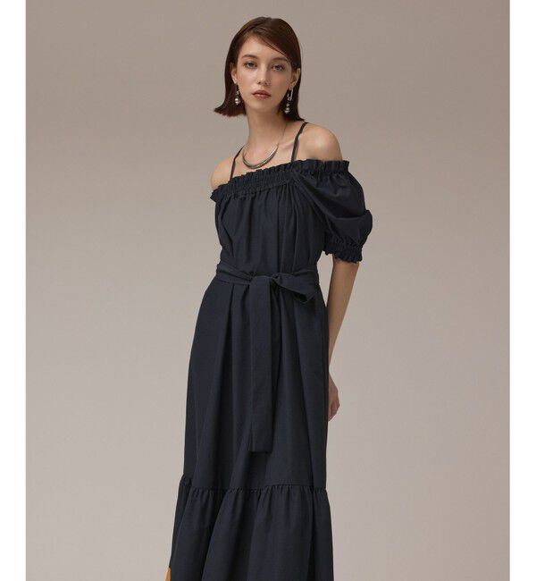 Diagram「ギャザーロングワンピース」|ワンピース|