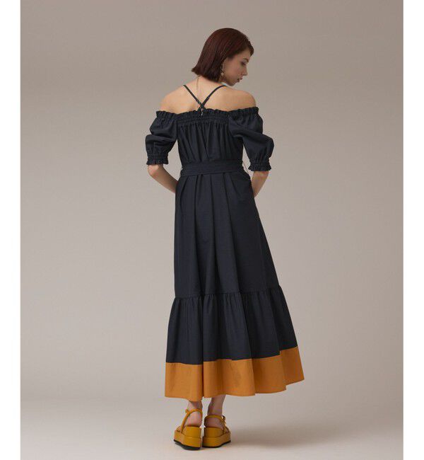 Diagram「ギャザーロングワンピース」|ワンピース|