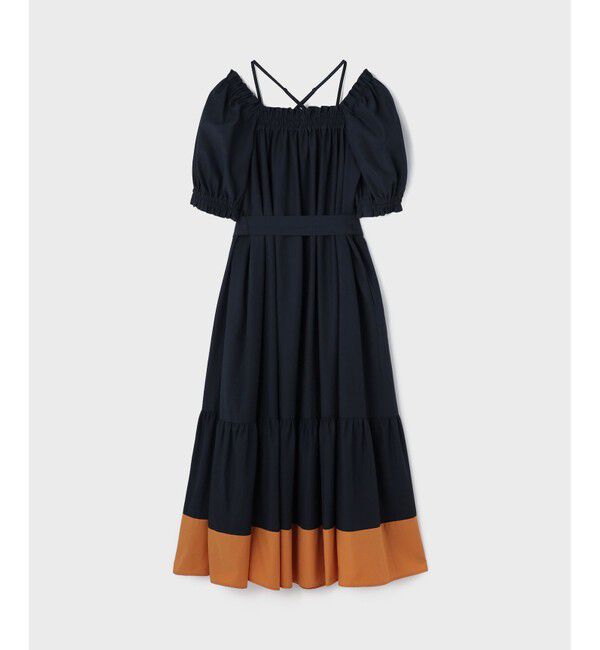 Diagram「ギャザーロングワンピース」|ワンピース|