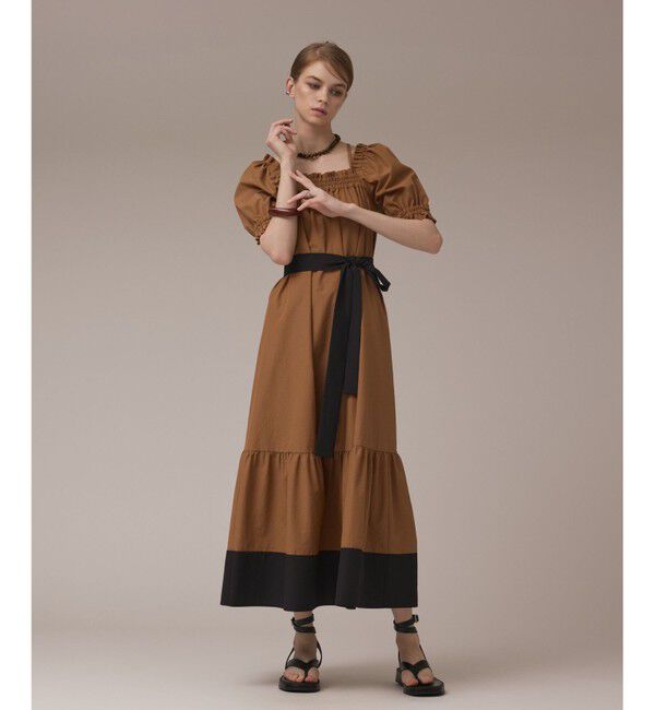 Diagram「ギャザーロングワンピース」|ワンピース|