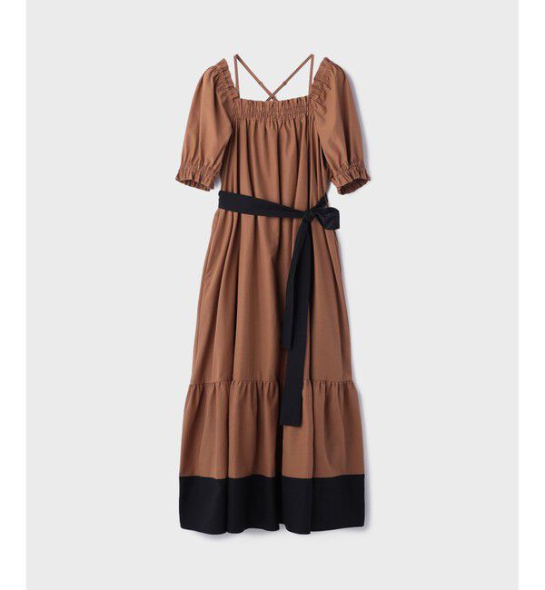 Diagram「ギャザーロングワンピース」|ワンピース|