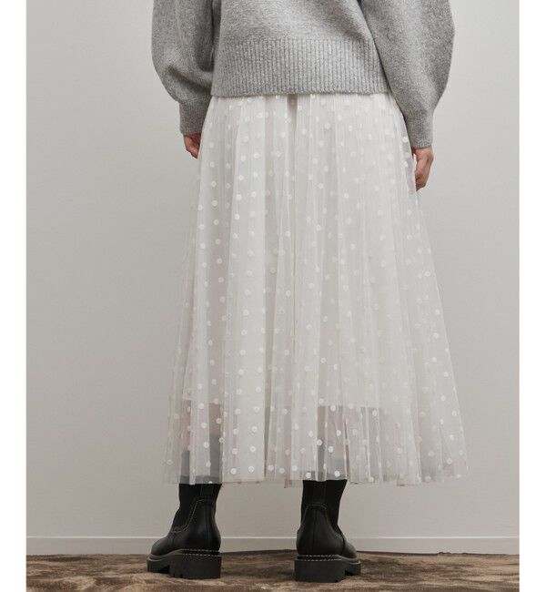 Diagram「フロッキードットプリーツスカート」|スカート|