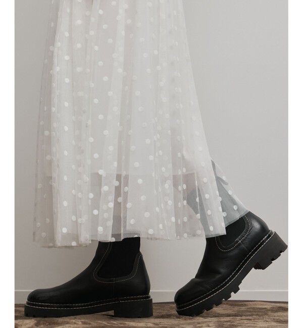 Diagram「フロッキードットプリーツスカート」|スカート|