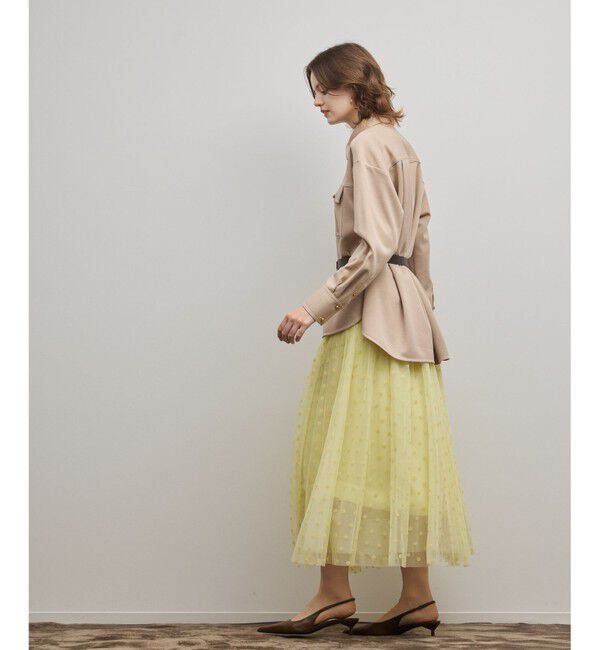 Diagram「フロッキードットプリーツスカート」|スカート|