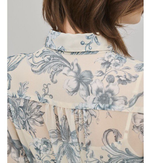 Diagram「フラワープリントプリーツワンピース」|ワンピース|