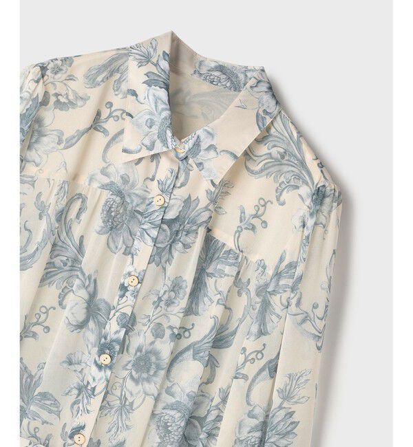 Diagram「フラワープリントプリーツワンピース」|ワンピース|