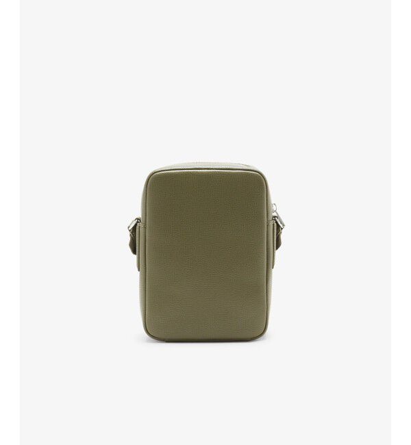 LACOSTE「オシアン レザーサッチェルバッグ」|ショルダー・メッセンジャー|