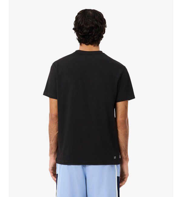 LACOSTE「ブランドネームロゴプリントウルトラドライTシャツ」|Tシャツ・カットソー|