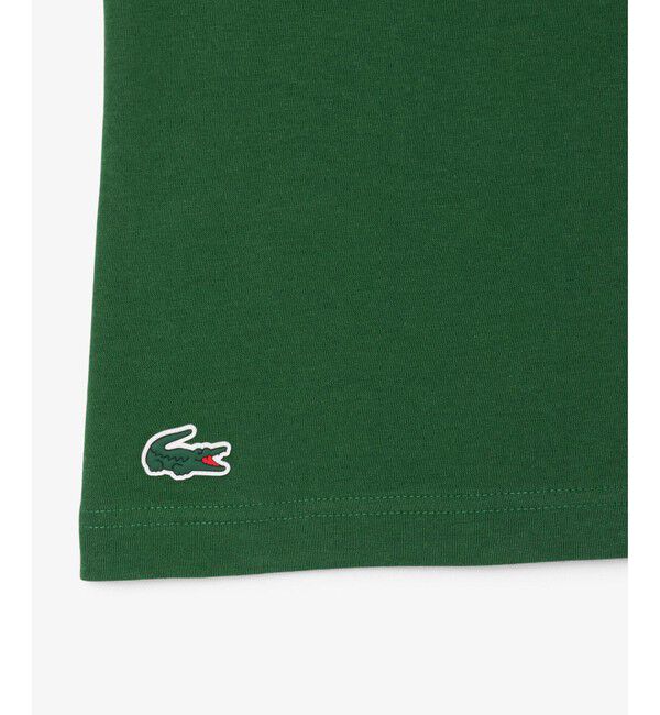 LACOSTE「ブランドネームロゴプリントウルトラドライTシャツ」|Tシャツ・カットソー|