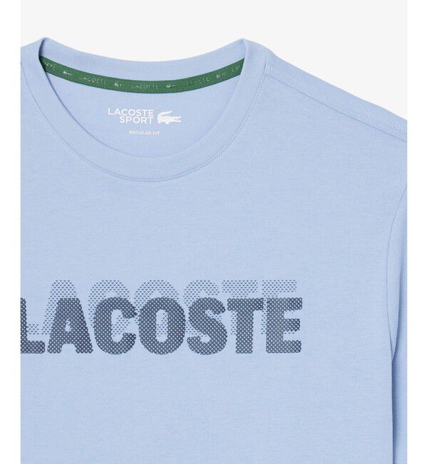 LACOSTE「ブランドネームロゴプリントウルトラドライTシャツ」|Tシャツ・カットソー|