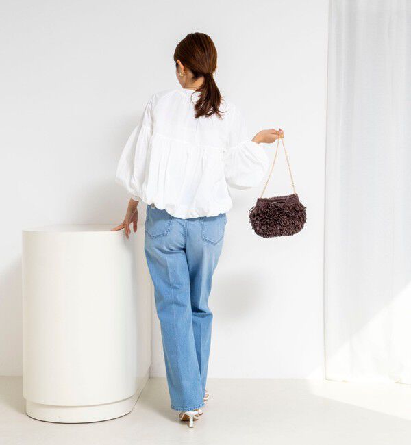 Rie Miller「【RM denim】センタープレスデニム」|デニム|