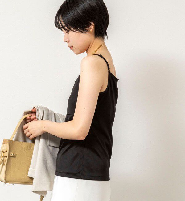 NOLLEY'S sophi「ウォッシャブルアジャスター付サテンスムースキャミ」|キャミソール|