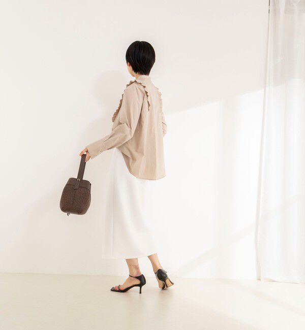 NOLLEY'S sophi「【MARILYN MOON/マリリーンムーン】tuck pleats jabot blouse」|シャツ・ブラウス|