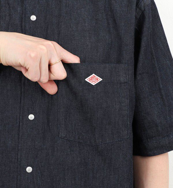 NOLLEY'S goodman「【DANTON/ダントン】DOT BUTTON B.D. SHIRT SS 26SS（DT-B0337 DUG）」|シャツ・ブラウス|